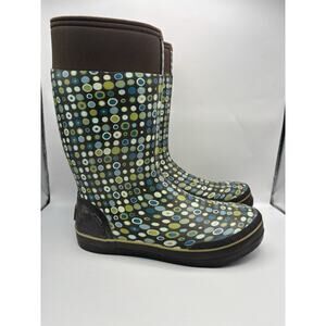 Bogs Insulated Rubber Rain Boots Women Size 11